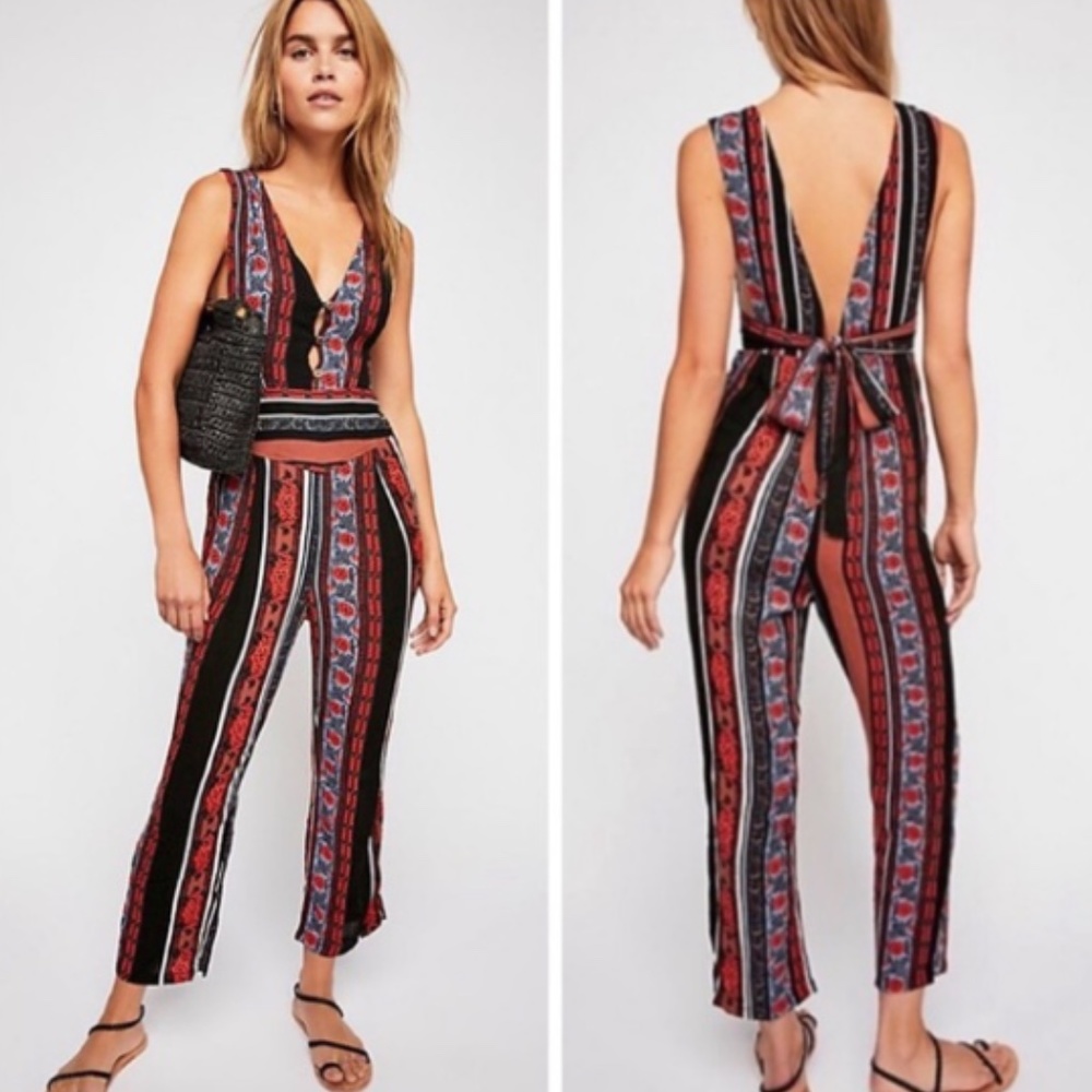 Free People All Shook Up Jumpsuit